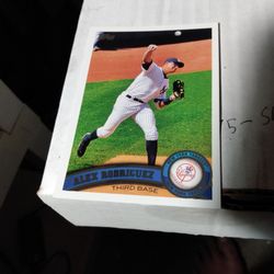 2011 Topps Alex Rodriguez.