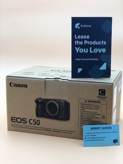 Canon c50 Cinema Camera