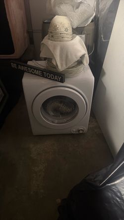 Small but mighty Clothes Dryer.