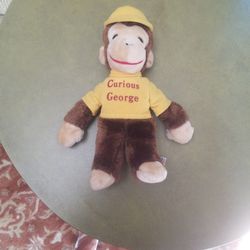 Curious George Vintage Stuffed Monkey