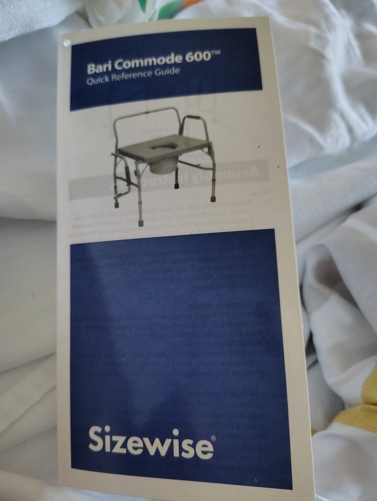 Brand New In The Box Sizewise Bari Commode 600