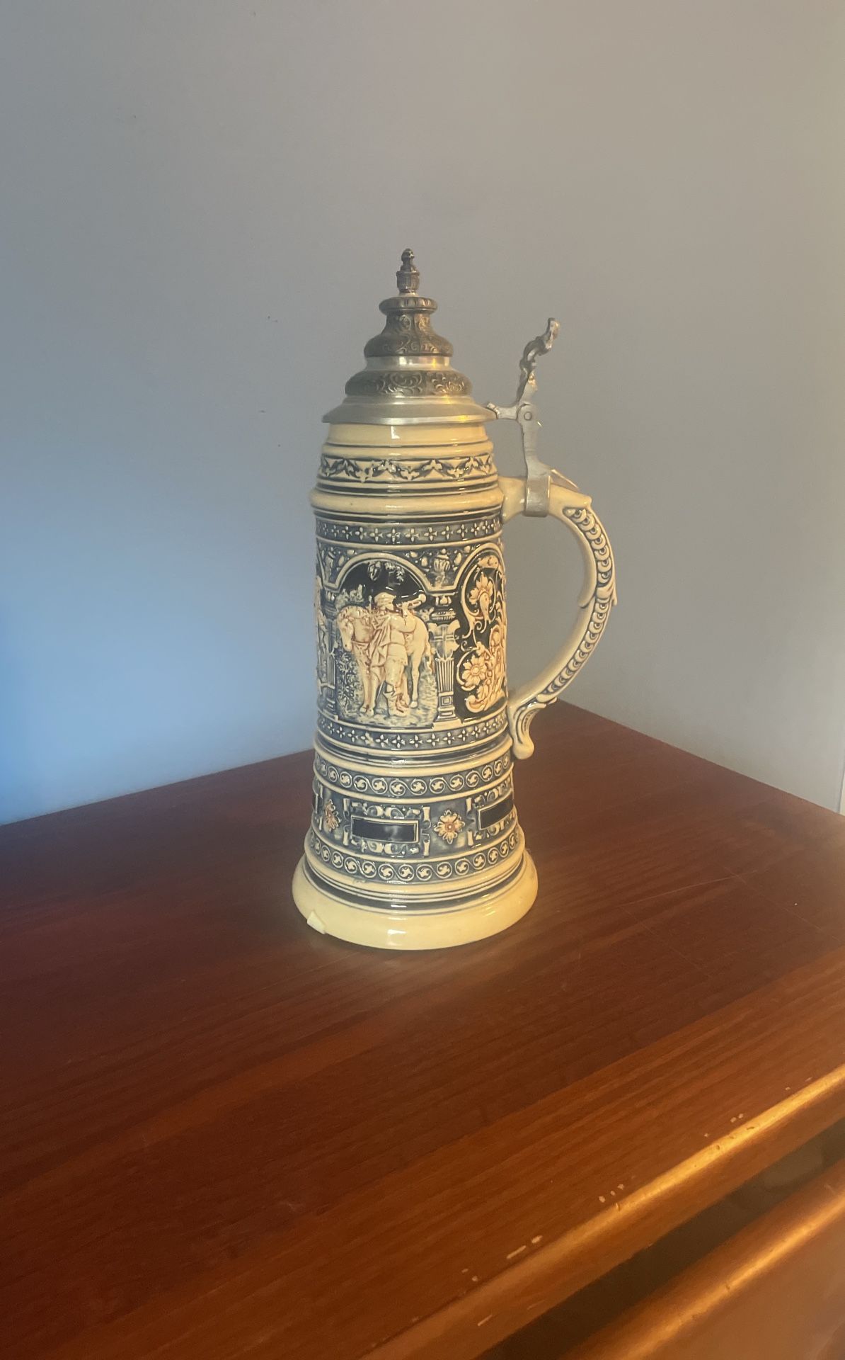 German Antique Beer Stein