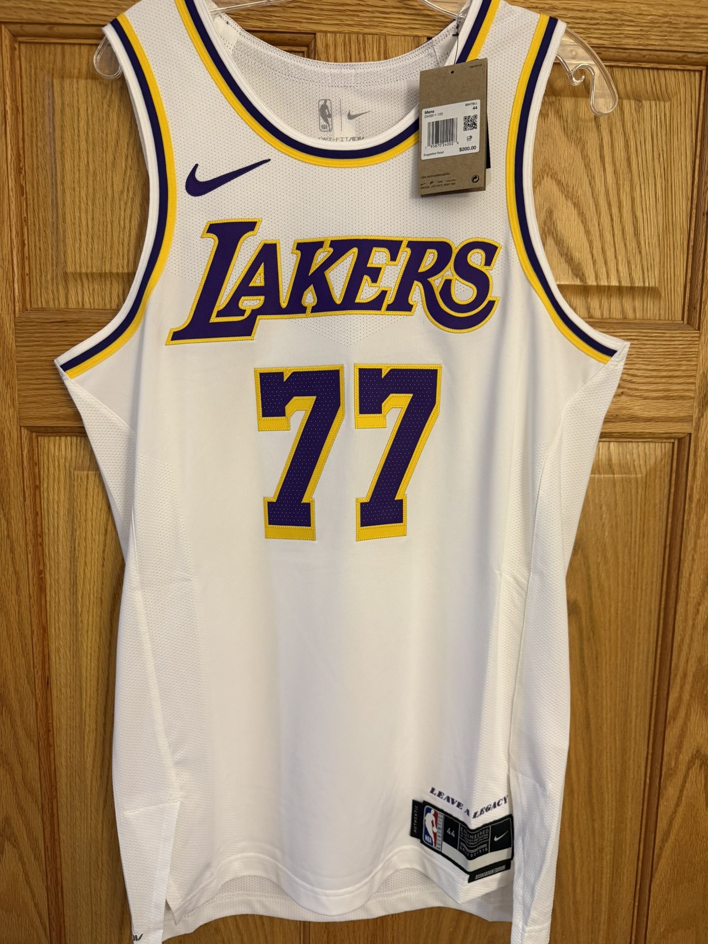 Luka Doncic Authentic Jersey Size Medium