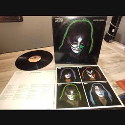 KISS-  Peter Cross Vinyl Plus Extras