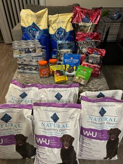 MSG FOR PRICING! BLUE BUFFALO FOOD AND TREATS
