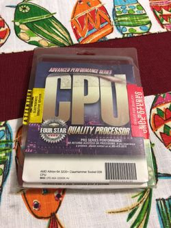 AMD athlon 64 3200+ CPU ..... BRAND NEW !