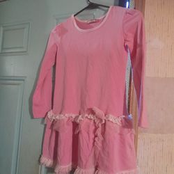 Girls Dress Pink By Jelly The Pug Size 10