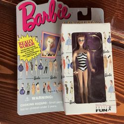 Barbie swimsuit 1959 doll keychain