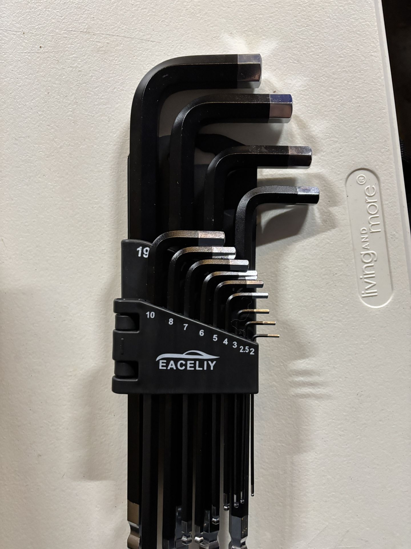 13PCS Jumbo Allen Wrench Set, Metric 2-19mm, Precision Hex Key Set, S2, BLACK, Jumbo Hex Key Allen Wrench Set for Professional Use