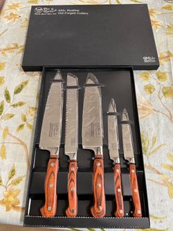5 piece Cutlery set, 440A by Hen & Rooster see description