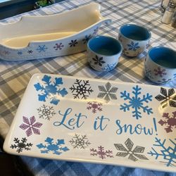 Temptations Stoneware Baking/serving Dishes 