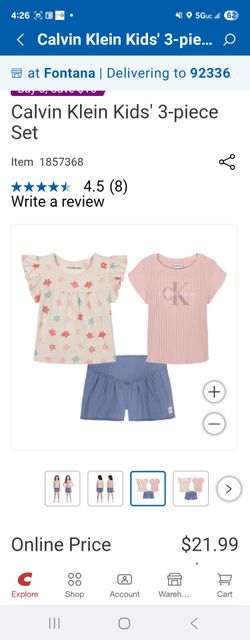 Calvin Klein Kids' 3-Piece Set