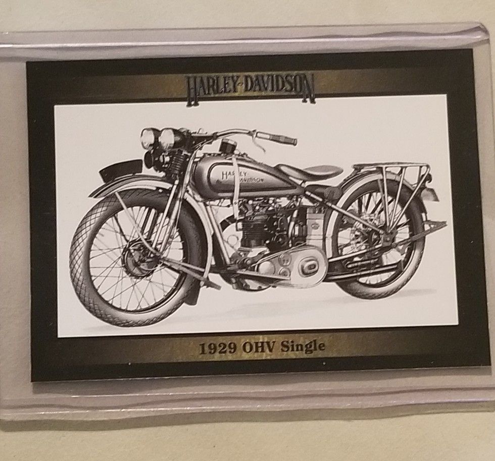 1992 HARLEY DAVIDSON Trading Card