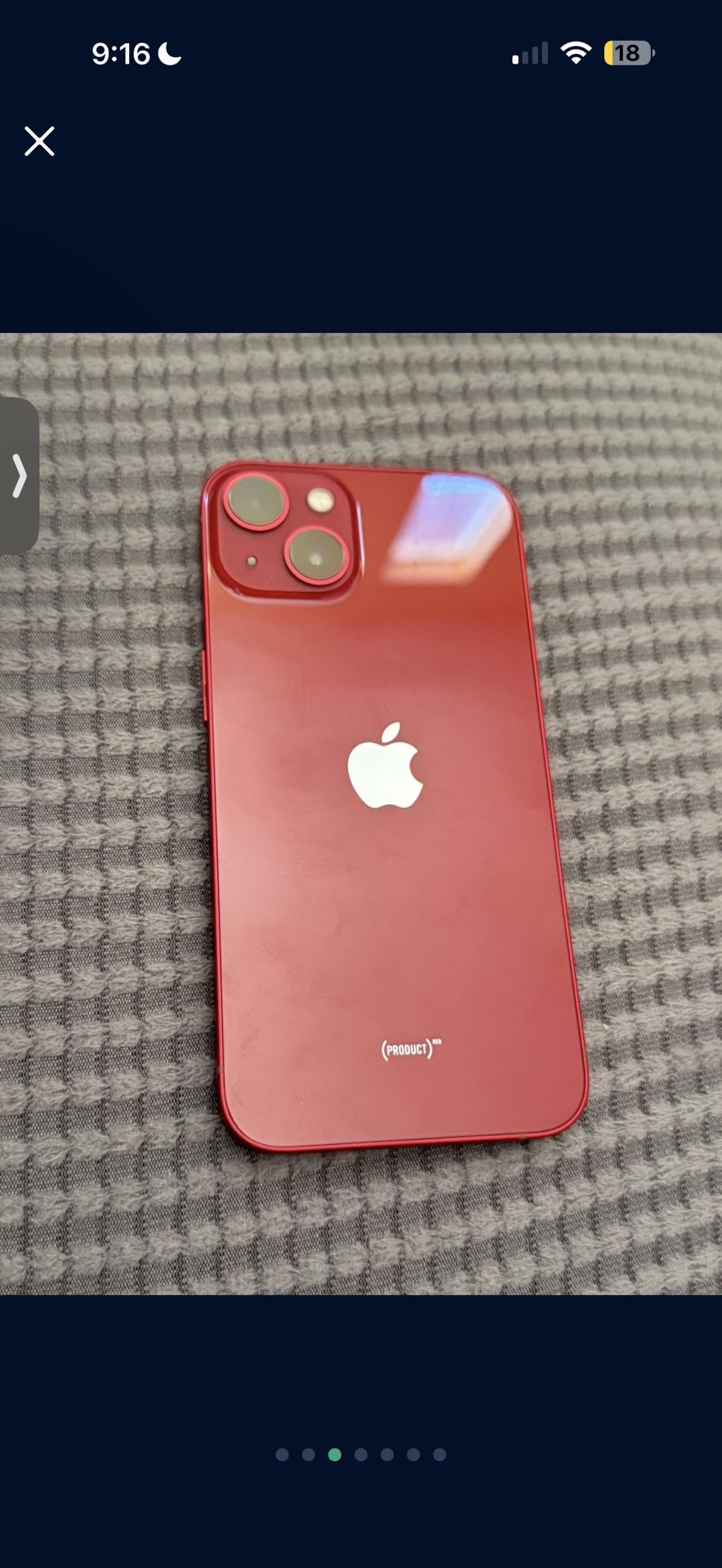 Apple iPhone 13 256gb Unlocked All Carriers Red Color Works