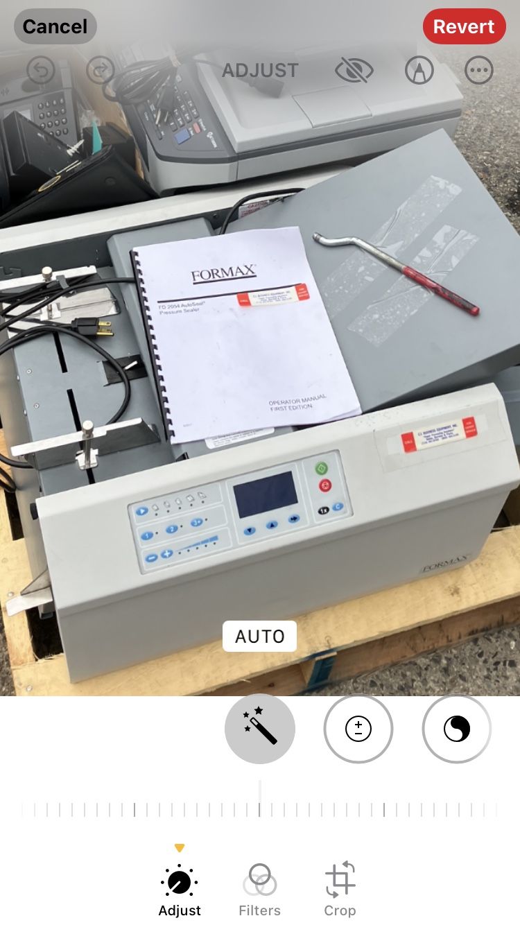 For Max FD 2054 Auto Seal Pressure Sealer