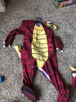 Red dragon Halloween costume