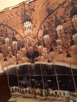 Custom printed curtains