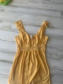 Yellow size small shirt