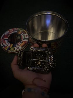 Authentic B.B simon belt