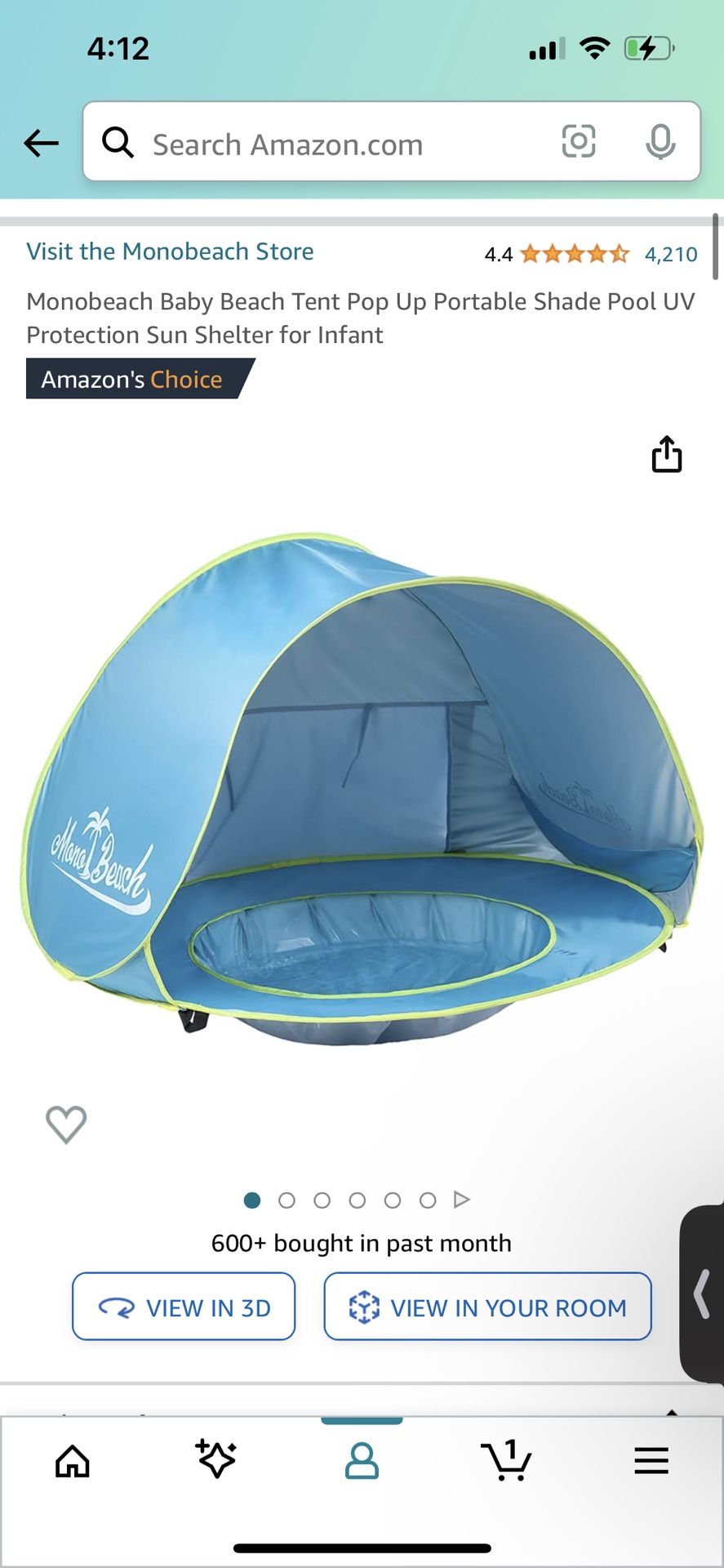Baby Pool And Beach Bag
