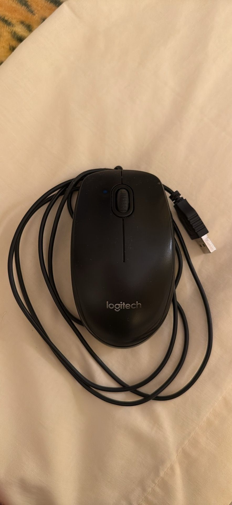 Wired Logitech Mouse 