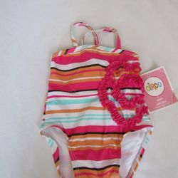 Baby Girls 3/6 Months Swimsuit