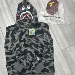 Black Camo Bape Zipup