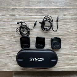 Wireless microphone set
