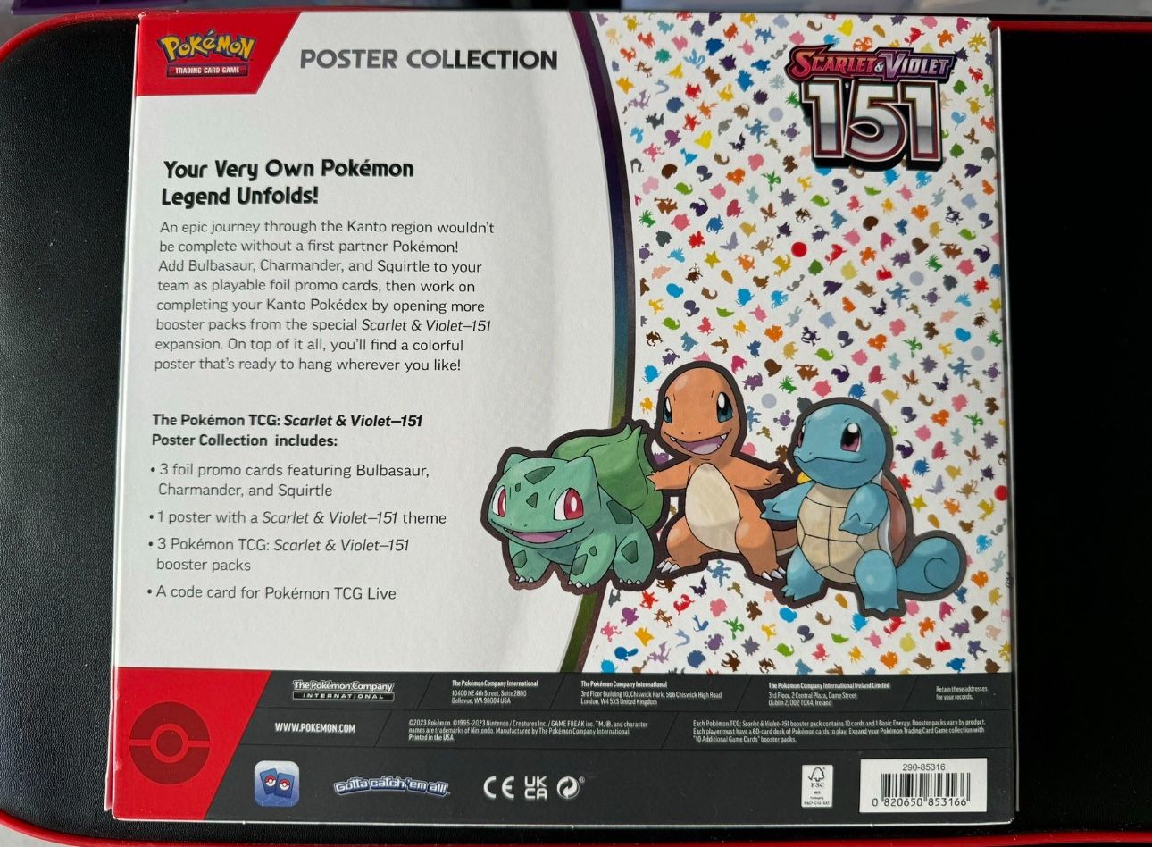 pokémon trading card game scarlet & violet 151 poster collection Pokémon Scarlet & Violet 151 Poster Collection