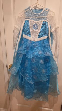 Halloween Elsa costume, size 7-8