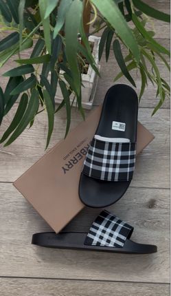 Burberry slides