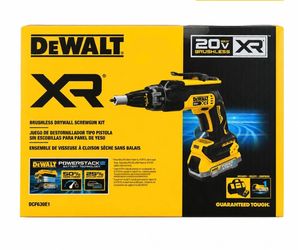 DeWalt DCF630E1 20V MAX XR Brushless Drywall Screw Gun Kit 1.7Ah Battery NEW