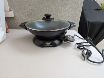 Breville Gourmet Wok 6 Quart Electric Non Stick