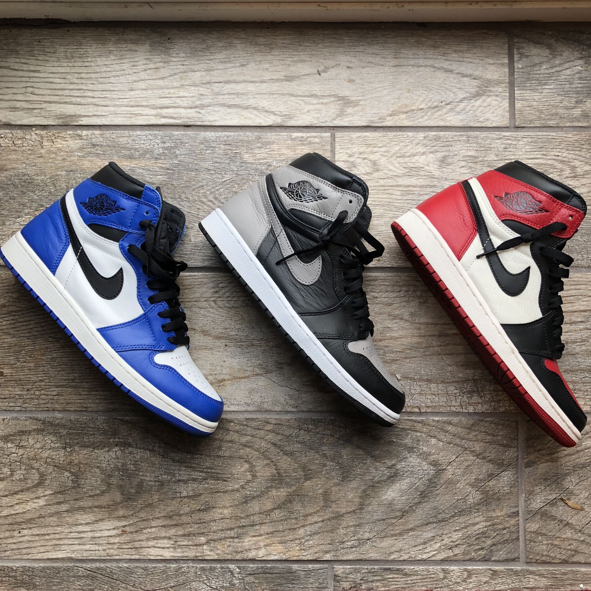 Three Jordan’s for 1 price. Size 9 {$700}