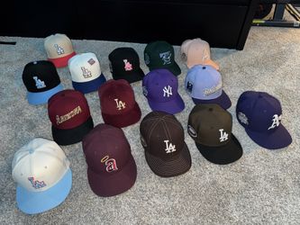 New Era Fitted Hats 7 & 7 1/8