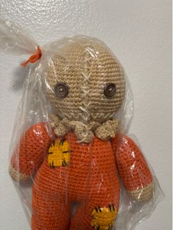 Homemade Crocheted Sam Trick r Treat doll