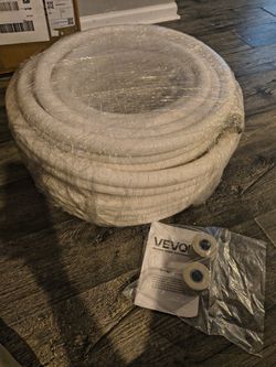 Insulated coil with flared nuts