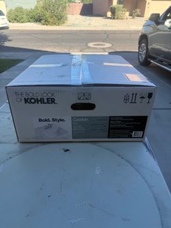 Kohler Caxton White Undermount Bathroom Sink