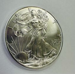 1oz  Silver Eagles