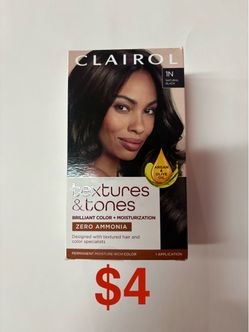 Clairol Textures & Tones Hair Color 1N Natural Black