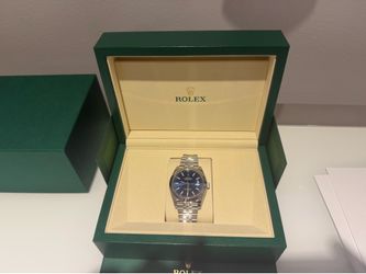 Rolex blue face Datejust July 2026