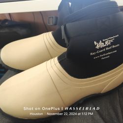 ForEverlast Ray-Guard Reef Wading & Fishing Boots-Hard Soled Vulcanized Rubber Bottom- Lightweight & Waterproof-Unisex-Adults