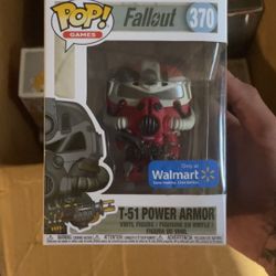 Fallout #370 Pop Funko. T-51 Nuka Cola Paint (Walmart Exclusive) Vaulted *RARE!*