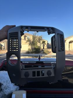 Two Stereo Ac Unit Dash Board Assembly