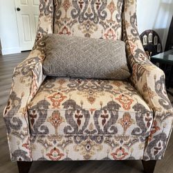 Couch And Matching Wing Chair
