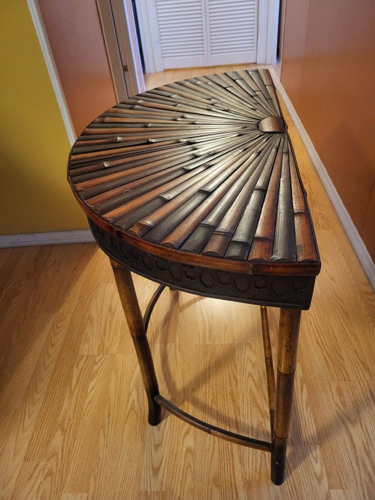 Rattan Bamboo Table