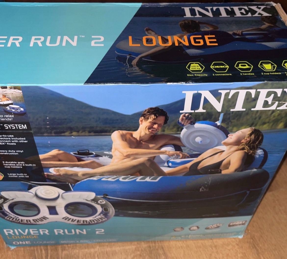 Intex Double Float With Cooler 