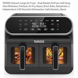 Topzee Dual Basket Air Fryer