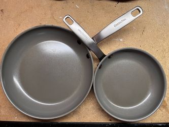 Greenpan Chatham 8" & 10" Ceramic Fry Pan)