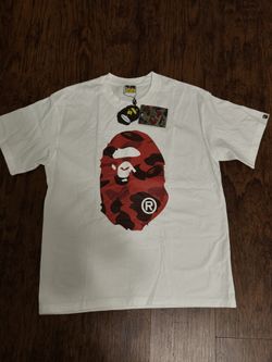 Bape Red Camo Shirt large